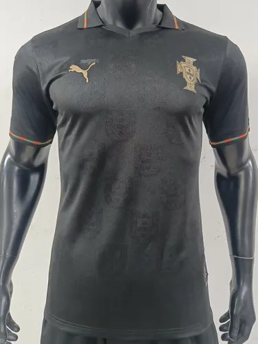 25-26 Portugal Black Special Edition Player Version Soccer Jersey