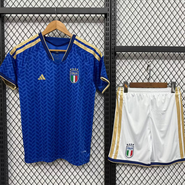 26-27 Italy Home Kids Soccer Jersey