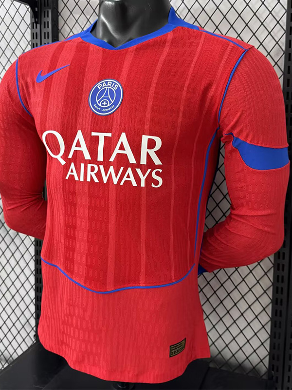 US$ 21.00 - 25-26 PSG Third Long Sleeve Player Version Soccer