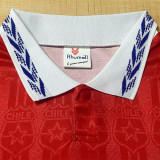 1995 Chile Home Long Sleeve Retro Soccer Jersey (长袖)