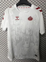 25-26 Sunderland White Special Edition Fans Soccer Jersey