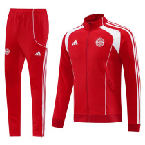 25-26 Bayern Jujube red Jacket Tracksuit #07