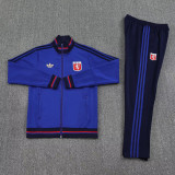 25-26 Lyon Royal blue Jacket Tracksuit