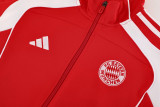 25-26 Bayern Jujube red Jacket Tracksuit #07