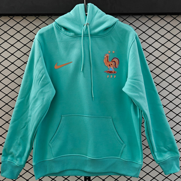 25-26 France Light green Hoody 浅绿色(加绒)