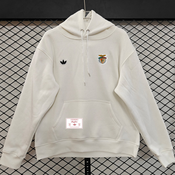 25-26 Benfica White Hoody 白色(加绒)