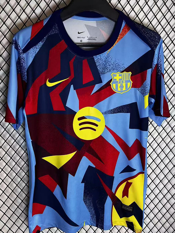 25-26 BAR Blue Yellow Red Special Edition Training shirts