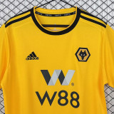 2018-2019 Wolves Home Retro Soccer Jersey