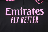 25-26 ARS Black Half Pull Tracksuit #B25116(半拉链)