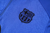 25-26 BAR Blue Half Pull Tracksuit #B25112(半拉链)