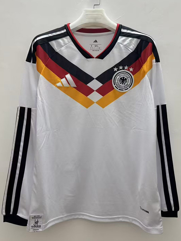 26-27 Germany Home Long Sleeve Soccer Jersey (长袖)