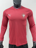 26-27 Portugal Home Long Sleeve Player Version Soccer Jersey (长袖球员)