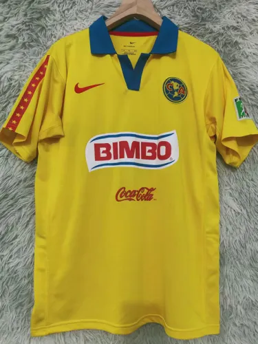 2006-2007 Club America Home Retro Soccer Jersey