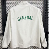 25-26 Senegal White Windbreaker #L1081