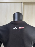 25-26 RMA Black Joint Edition Player Version Training Shirts (漫威)