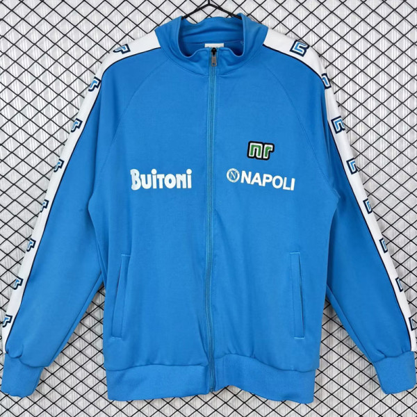 1987-1988 Napoli Blue Jacket (Buitoni广告)#单夹克