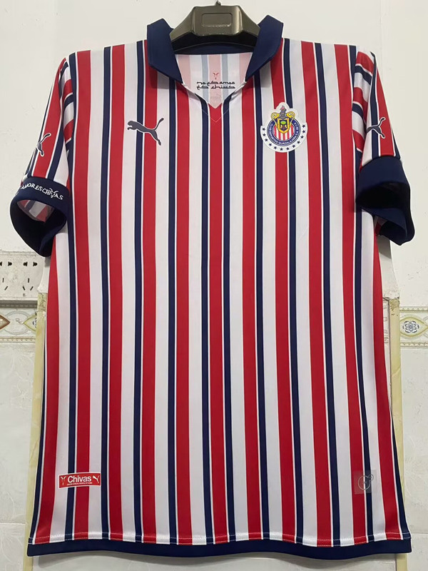 2018 Chivas Guadalajara Club World Cup Home Retro Soccer Jersey