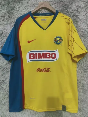 2007-2008 Club America Home Retro Soccer Jersey