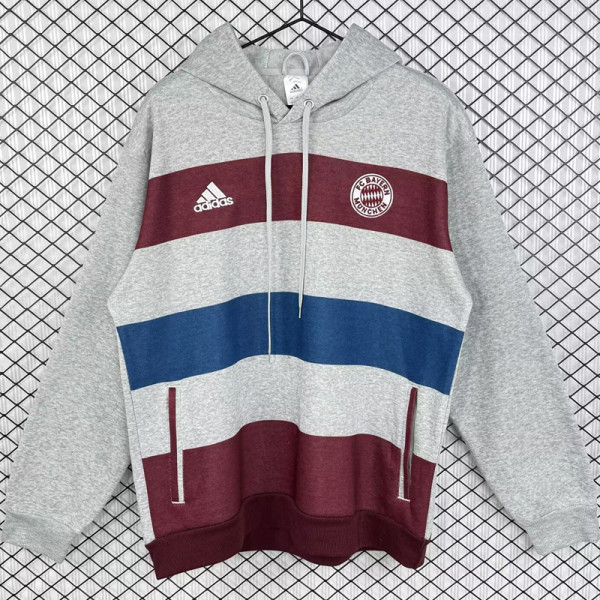 25-26 Bayern Gray Retro Hoody