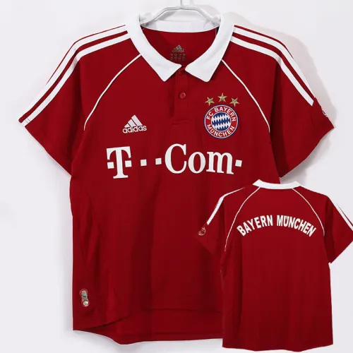 2006-2007 Bayern Home Retro Soccer Jersey