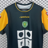 2002-2003 Sporting Lisbon Dark Green Retro Training shirts (深绿)