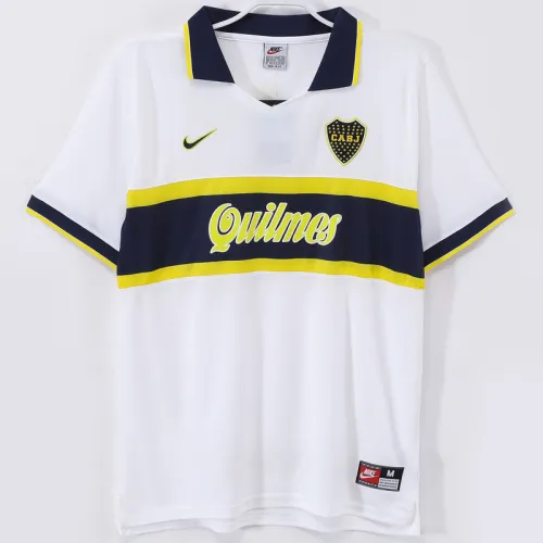 1996-1997 Boca Juniors Away Retro Soccer Jersey