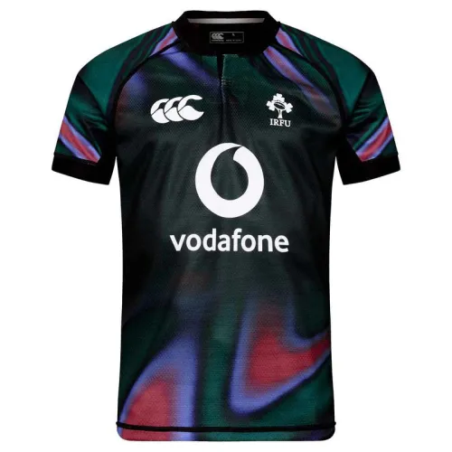 2026 Ireland Black Green Rugby Jersey