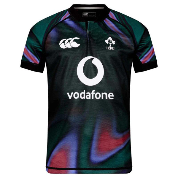 2026 Ireland Black Green Rugby Jersey