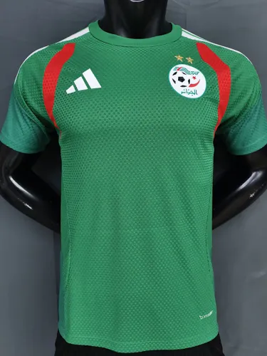 26-27 Algeria Green Player Version Training shirts