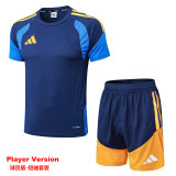 25-26 AD Royal blue Player Version Training Short Suit (球员短套装)#D2505