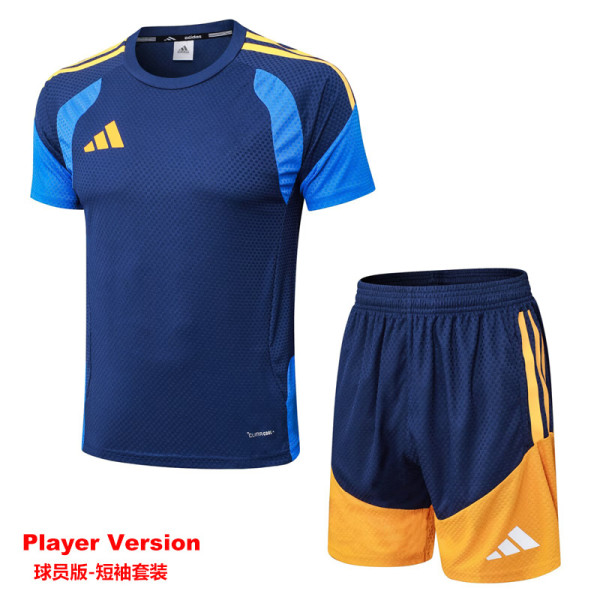 25-26 AD Royal blue Player Version Training Short Suit (球员短套装)#D2505