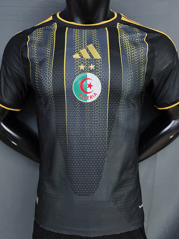 26-27 Algeria Black Player Version Training shirts (金边)