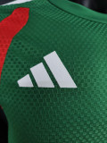 26-27 Algeria Green Player Version Training shirts (红格)