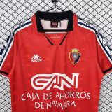 1995-1996 Osasuna Home Retro Soccer Jersey