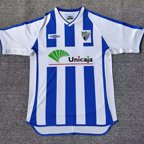 2001-2002 Malaga Home Retro Soccer Jersey