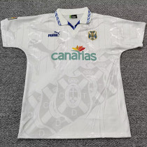 1995-1996 CD Tenerife White Retro Soccer Jersey (带章)
