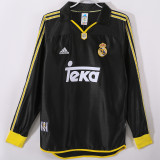 2000-2001 RMA Away Long Sleeve Retro Soccer Jersey (长袖)