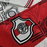 1996-1997 River Plate Home Retro Soccer Jersey