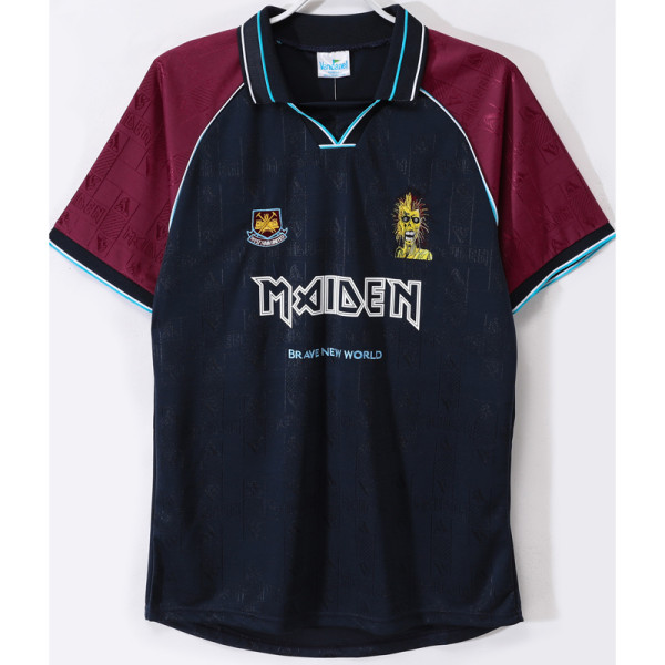 1999 West Ham Iron Maiden Home Retro Soccer Jersey