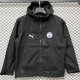 25-26 Man City Black Outdoor Jackets #Y017冲锋衣
