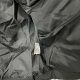 25-26 XD9901 NK Black Hooded Cotton Coat #棉衣