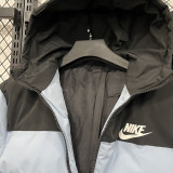25-26 XD9901 NK Black Green Hooded Cotton Coat #棉衣
