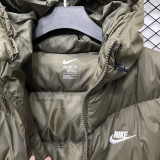 25-26 LT871 NK Army green Hooded Cotton Coat #棉衣