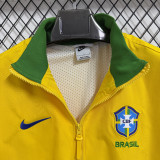 25-26 Brazil Yellow Windbreaker (双袖BRASIL)