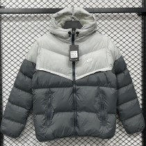 25-26 LT871 NK Gray Hooded Cotton Coat #棉衣
