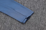 25-26 PSG Gray Kids Half Pull Tracksuit #E25175(童装)(半拉链)