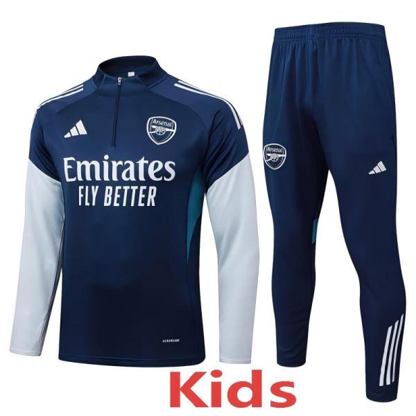 25-26 ARS Royal blue Kids Half Pull Tracksuit #E25171(童装)(半拉链)
