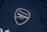 25-26 ARS Royal blue Half Pull Tracksuit #B25102(半拉链)