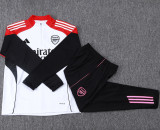 25-26 ARS White Kids Half Pull Tracksuit #E25186(童装)(半拉链)