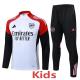 25-26 ARS White Kids Half Pull Tracksuit #E25186(童装)(半拉链)